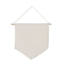 Plain Canvas Wall Hanging Tapestry Reversible Blank Banners for Badge Display Room Decor Seasonals Celebration Backdrops Neutrals Background