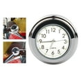 thumbnail image 2 of koolsoo figatia Motorcycle Handlebar Mount Clock for Helicopter Cruiser Wear-Resistant White, 2 of 8
