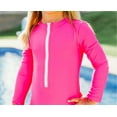 thumbnail image 2 of Girls UPF 50+ One-Piece Long Sleeve Swimsuit | Elf, 2 of 6