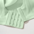 thumbnail image 4 of Gkeoshab Bras for Women Women's High Support Wireless Bra Comfort Bralette Breathable Light green XL, 4 of 4