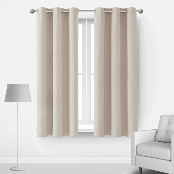 Deconovo Room Darkening Curtains for Bedroom, Grommet Thermal Insulated