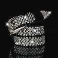 thumbnail image 6 of lanema Full Rhinestone Belt Waistband Belt For Dress Bling Rhinestone Belts Jeans Belt, 6 of 21