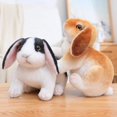 thumbnail image 2 of Simulación de conejo de orejas largas, realista de conejo de pascua juguete, modelo de juguete, decoración del hogar, regalo para niños y niñas, 2 of 5