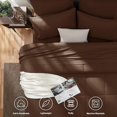 thumbnail image 2 of Queen Comforter Set Black, 7 Pieces Bed in a Bag, Black Comforter Queen Size, All Season Bedding Sets with Stitch Quilted Comforter, Flat Sheet, Fitted Sheet, Pillowcases, 2 of 10