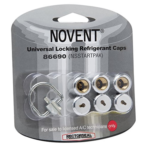 Rectorseal 86690 NS-STARTPAK Novent Universal Starter Pack, Silver