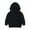 Black, variant on Toddler Boys Hoodie Children Solid Thick Warm Hooded Pullover Sweatshirt