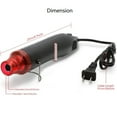 thumbnail image 3 of LINKPAL Portable Mini Handheld Hot Air Gun for DIY Craft Embossing Shrink Wrapping PVC, Drying Paint Embossing, DIY Acrylic Resin Craft Clay Rubber Stamp300W Multi Function Electrical Heat Tool, 3 of 5