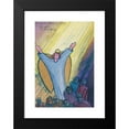thumbnail image 2 of Karl Wiener 14x18 Black Modern Framed Museum Art Print Titled - The Proclamation (1943-1944), 2 of 5