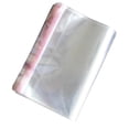 thumbnail image 3 of 100 piezas de bolsa de polietileno que se puede volver a , bolsas de plástico transparentes de Opp que se seln automáticamente para joyería, t 22x34cm más grueso Soledad Bolsas de celofán transparentes, 3 of 10