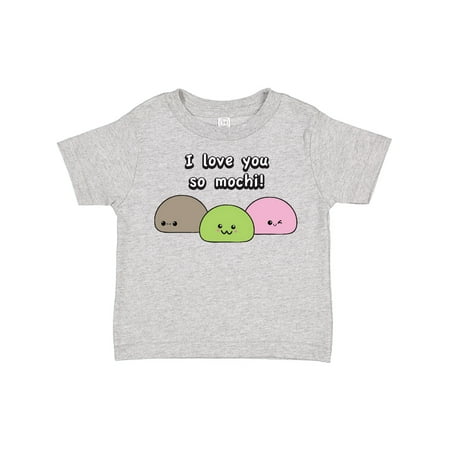 

Inktastic I Love You So Mochi Gift Toddler Boy or Toddler Girl T-Shirt
