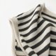 thumbnail image 5 of Ropa de verano para niños, chaleco y pantalones cortos a rayas de punto fino, traje informal para niños y niñas, conjuntos de camisetas sin mangas, traje para chico 2 uds., 5 of 6