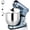 Silver Blue, variant on Professional Stand Mixer, 6-Qt with Timer, MK37 500W 6-Speed Tilt-   Mixer Kitchen Machine, ( Blue)