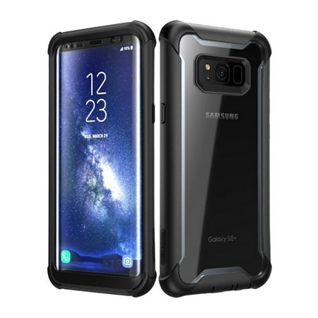 Samsung Galaxy S8+ Plus case, i-Blason [Ares] Full-Body Rugged Clear Bumper Case with Built-in Screen Protector for Samsung Galaxy S8+ Plus 2017 Release