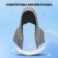 thumbnail image 3 of LJNYFDC Serviette Rafraîchissante Double Face Séchage Rapide Serviette à Capuche Protection UV Respirante Absorbante pour Sport Course, 3 of 7