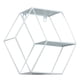 thumbnail image 5 of Estante Para Plantas Estantes Hexagonales Hexagonal Simple De Hierro Forjado, 5 of 8