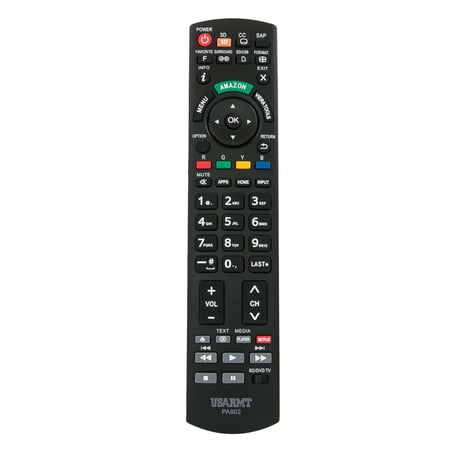 New PA902 Remote Control for Panasonic TV N2QAYB000221 N2QAYB000485 N2QAYB000321