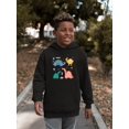 thumbnail image 2 of Colorful Dinos Hoodie Juniors -Image by Shutterstock,  x-Large, 2 of 4