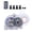 Transparent Color, variant on Professional Low Center Metal Gear Box For SCX10 1/10 Power Transfer Remote Control Crawler