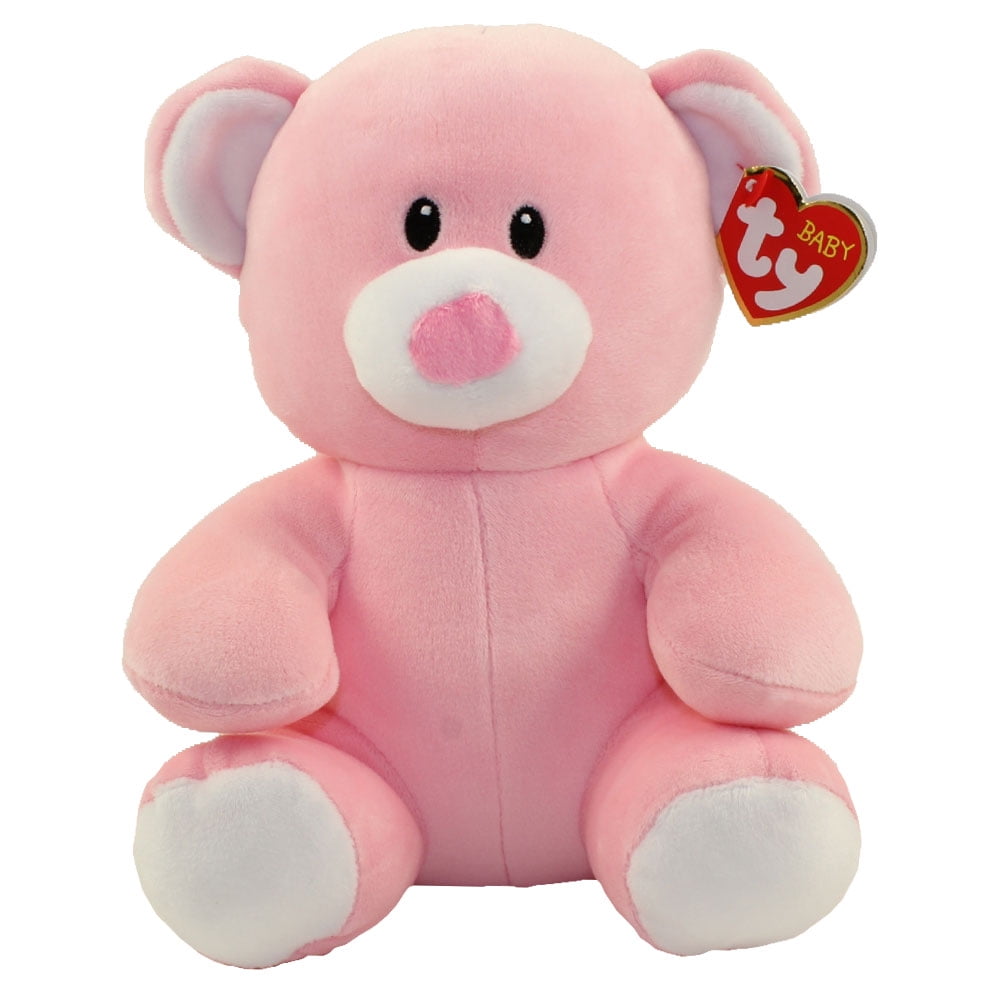 Large Size - 16 inch PRINCESS the Pink Bear - MWMTs BabyTy Plush Toy Baby TY