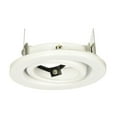 thumbnail image 2 of WAC Lighting WAC 2.5" Round Adjustable Aluminum Gimbal Trim in White, 2 of 4