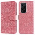 thumbnail image 2 of Funda tipo cartera GANGXUN para Honor 200 Lite 5G , diseño girasol, cuero PU, soporte, cierre magnético, tarjetero, 2 of 5