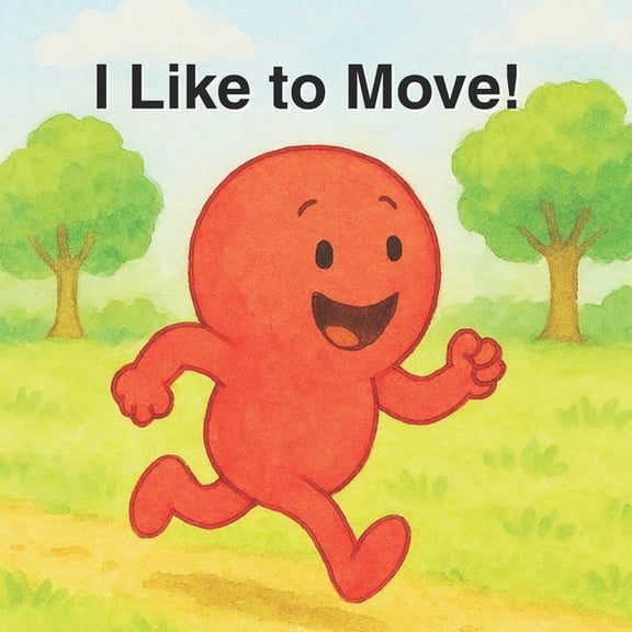 I Like to Move!: A Fun and Simple Action Book for Toddlers and Preschoolers Learn Words, Movement, and Positivity with R, (Paperback)