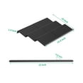 thumbnail image 4 of Organizador de cajones para especias, bandeja para especias, estante de especias multiusos de aluminio ligero y duradero de 3 capas, organizador para, 4 of 9