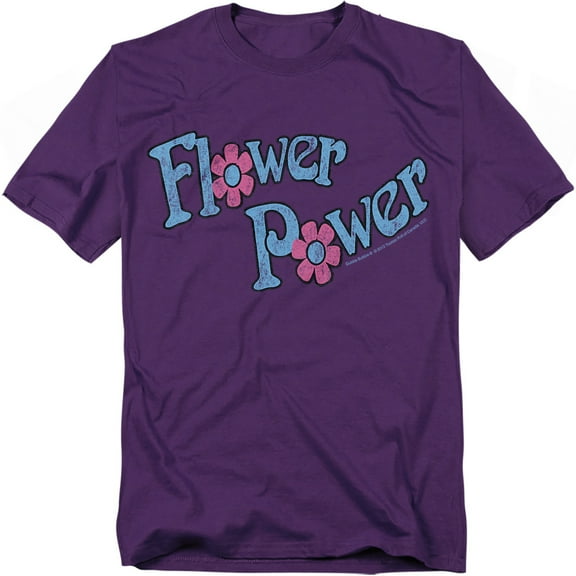 Dubble Bubble T-Shirt Flower Power Unisex Graphic Tee For Men & Women