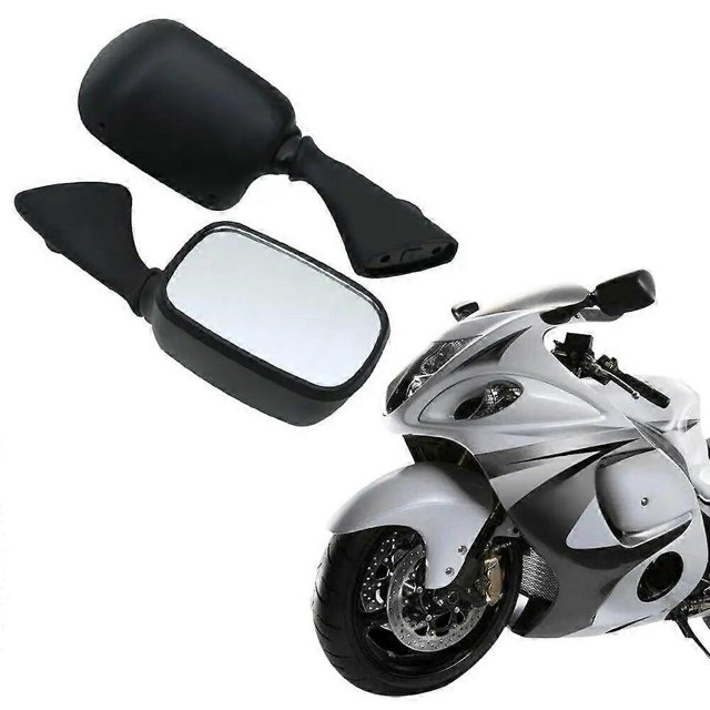 Motorcycle Side Rear View Mirrors For Suzuki Hayabusa GSX1300R GSXR1300 1997-2011 2010 2009 2008 2007 2006 2005 2004 2003 2002