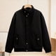 thumbnail image 2 of Kalauyu Men's Lightweight Bomber Jackets Light Windbreaker Casual Stylish Fall Golf Zip Up Fake Two Pieces Varsity, 2 of 8
