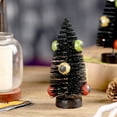 thumbnail image 4 of YANHAIGONG Halloween Bottle Brush Trees, Black Halloween Eerie Eyeball Tabletop Tree ,Halloween Fall DIY Crafts Spooky ,Halloween Table Ornaments for Miniature Scenes Village Displays Decor, 4 of 6