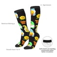 thumbnail image 4 of KLL Gnomes With Sunflowers Print Cool Socks Men's Women's Crew Socks Funny Crazy Novelty Stockings, 4 of 6