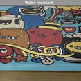 thumbnail image 6 of Ambesonne Indie Place Mats Set of 4, Various Monsters Universe, Standard Size, Multicolor, 6 of 6