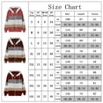 thumbnail image 2 of Uhndy Winter Plush Coat for Women Color Block Long Sleeve Cardigan Casual Loose Fit Hooded Jacket Cover Ups Clothes, 2 of 4