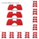 thumbnail image 1 of Paquete de amortiguador de goma Yuarrent 3 piezas Rojo, 1 of 6