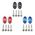 thumbnail image 4 of 2Pcs Motorcycle Rearview Mirror Block Off Base Plates Mirror Hole Plugs Compatible For S1000RR 2009-2019 / R1 2007-2014, 4 of 9
