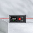 thumbnail image 1 of Dual Distance Meter, Magnetic Infrared Distance Meter Alloy Steel Prevent Interference Convenient High Accuracy  for Building Warehouse, 1 of 7