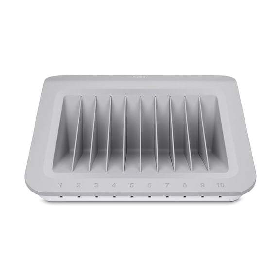 Belkin Store And Charge Station - Charging station - 120 Watt - output connectors: 10