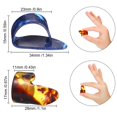 thumbnail image 3 of Zshan Cure-Doigts, Moyen, Angle Plat, Cure-Doigts Guitare en Celluloïd (12 Pcs, Cure-Doigts), 3 of 5