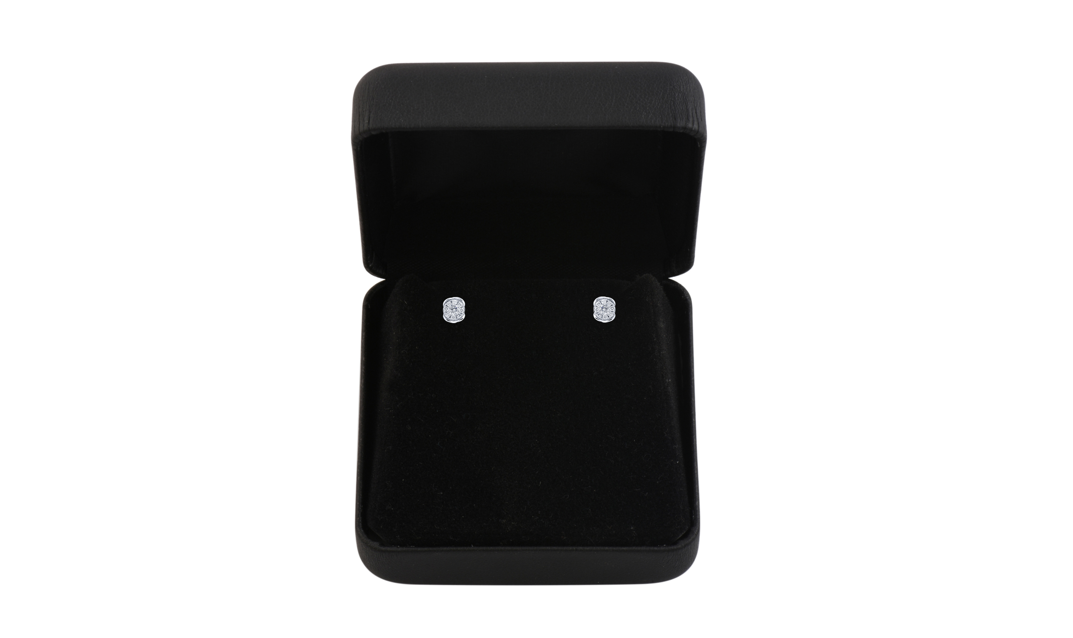 1/2 Carat T.W Lab Grown Diamond Stud Earrings in Sterling Silver