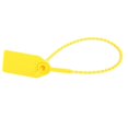 thumbnail image 3 of 100Pcs Self-Locking Yellow Plastic Disposable Zip Ties - 250mm, for Suitcase, Shoes, Bag Label Tag, 3 of 5