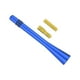 thumbnail image 2 of Antena de radio para coche de 3" y 75 mm, color negro, compatible con señales AM y FM. Azul, 2 of 4