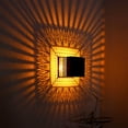 thumbnail image 4 of Decorative Lights Metal Powered Outdoor Step Wall Lights Theme Fence Light For Garden Post Patio Decor, 4 of 6