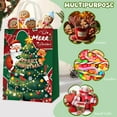 thumbnail image 7 of Christmas Kraft Gift Bags 24 Pcs , 4 Designs Xmas Kraft Paper Bags for Holiday Party Favors Xmas Gift Box Packaging, 7 of 7