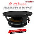thumbnail image 4 of 5 CORE 10 Inch Subwoofer Speaker 600W Max 8 Ohm Full Range Replacement DJ Bass Loudspeaker, 4 of 12