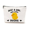 thumbnail image 1 of Bolsa de cosméticos VICBOU Duck, 25x18 cm, algodón impermeable, 1 of 7