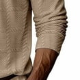 thumbnail image 5 of Xuniizn Mens Long Sleeve Shirts Solid V Neck Pullover Casual Loose Basic Sweatshirts Plus Size Soft Cozy Lightweight Sweater Tops, S-3XL, 5 of 6