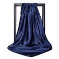 thumbnail image 3 of Bufanda Musulmana Hijab - Color Sólido Satén Musulmán Islámico Cubierta Completa Suave Hijab Bufanda Larga Bufandas Azul marino Macarena bufandas hijab para mujeres musulmanas, 3 of 5