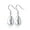 C-12*16MM Pearl, variant on Solid 925 Sterling Silver Pearl Drop Earrings Dangle for Women Teens Simulated Dangle Earrings Drops for Wedding Hooks