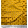 thumbnail image 1 of Soimoi Modal Satin Fabric Geometric Small Print Fabric by Yard 42 Inch Wide, 1 of 1